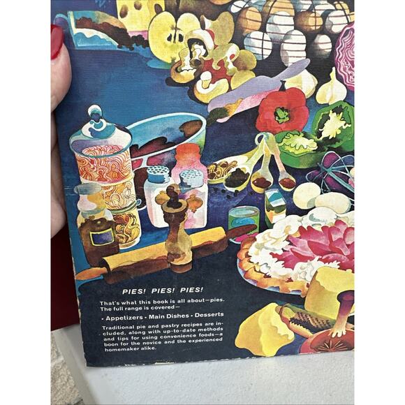 Betty Crocker's Pie and Pastry Cookbook Party Potluck Recipes 1st Ed 1968 - Picture 11 of 11